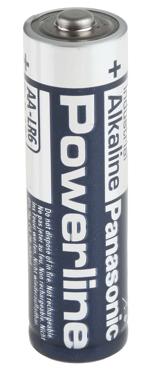 Batteri LR6 / AA / 4-Pack / Industrial Powerline