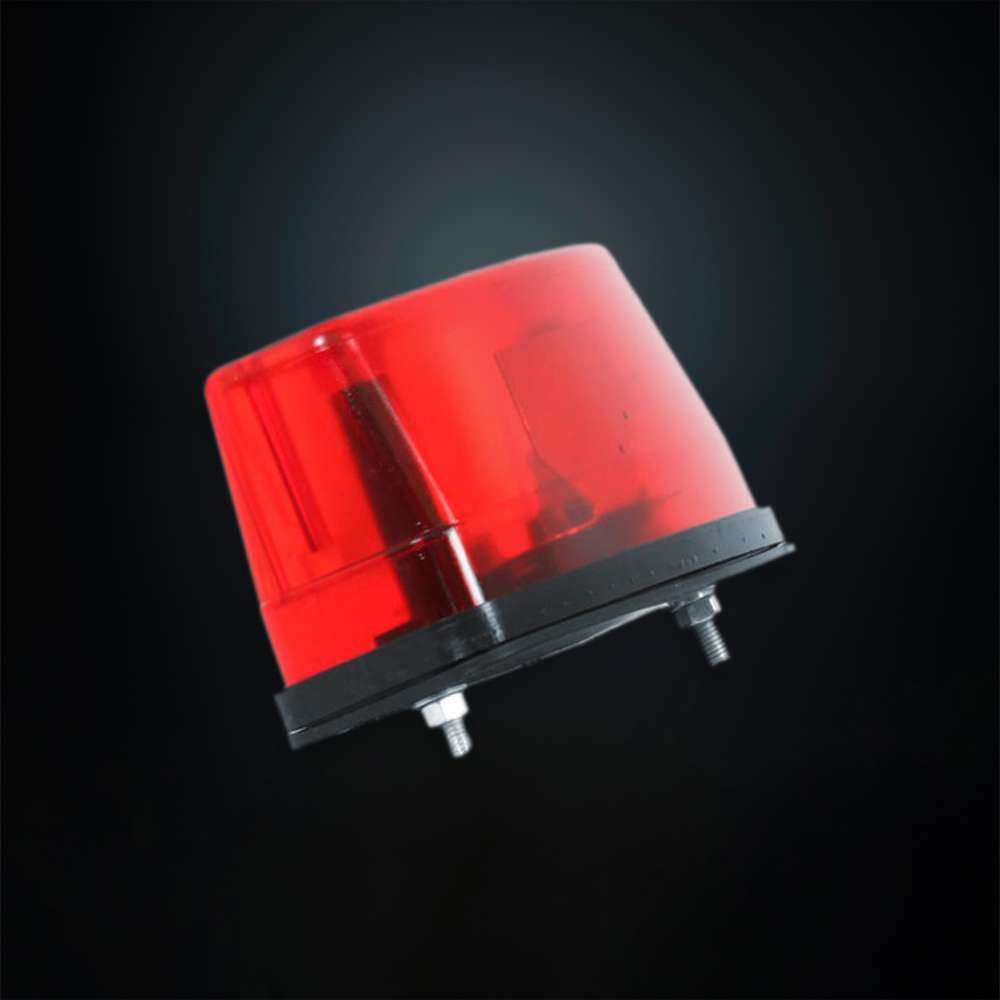 Nummerskyltsbelysning Halogen Röd BA15s (E)