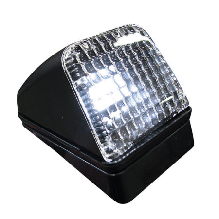 Taklampa LED amber lins