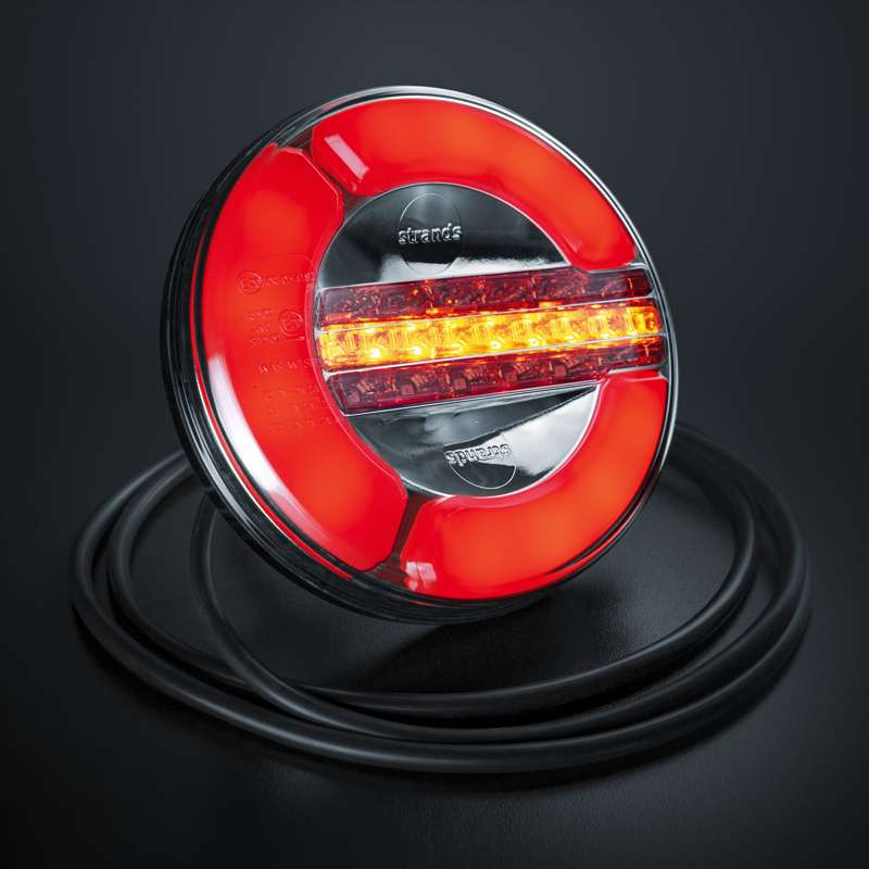 Baklampa LED 3 kammare 12-24v