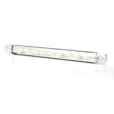 Positionsljus Vit slim 9 led 9-36v