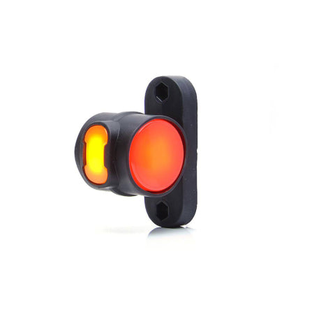 Gummiarm rak LED 12-24 vit
