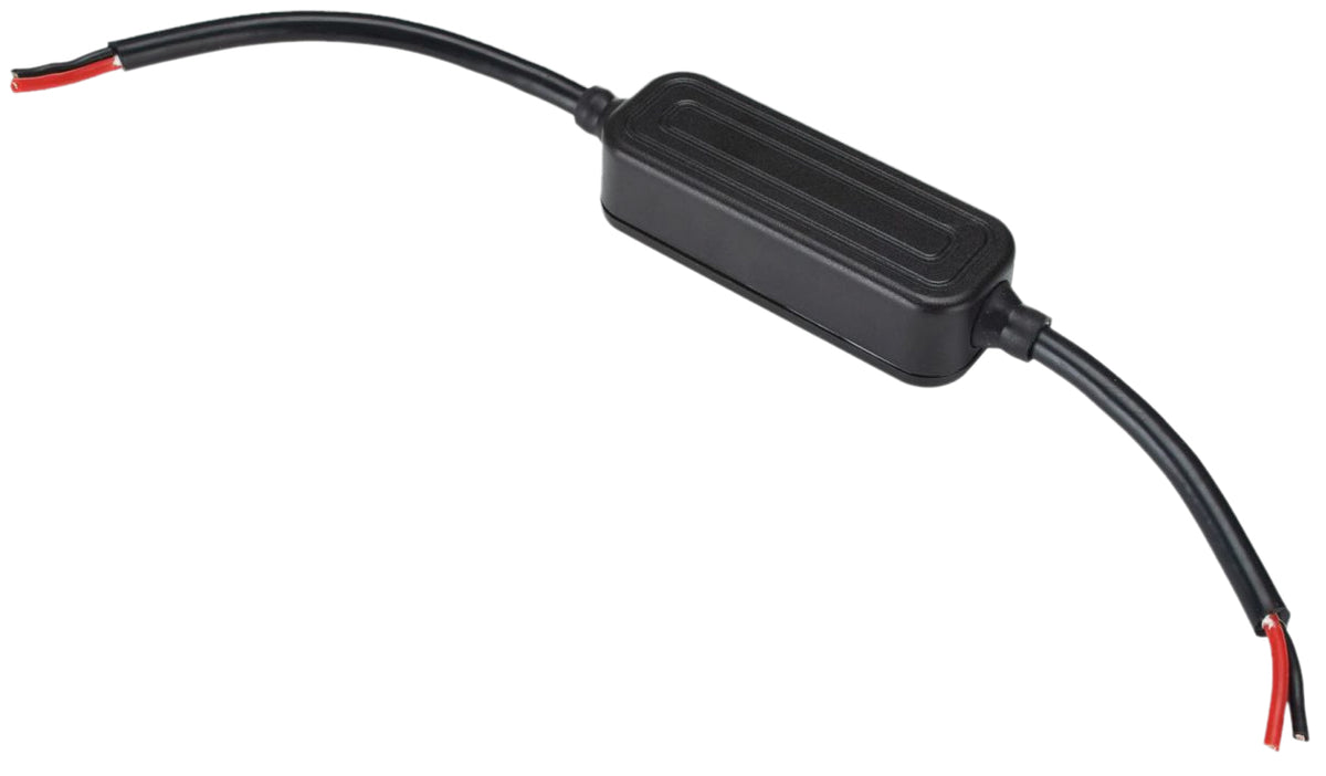 EMC-Filter IP67 12 V/195 W; 24 V/290 W.