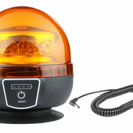 Portabelt varningsljus LED, uppladdningsbar E-godk