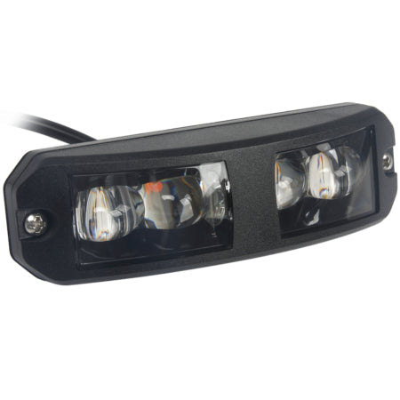 Blixtljus 180' orange LED 12-24V DC, 12W ECE R65