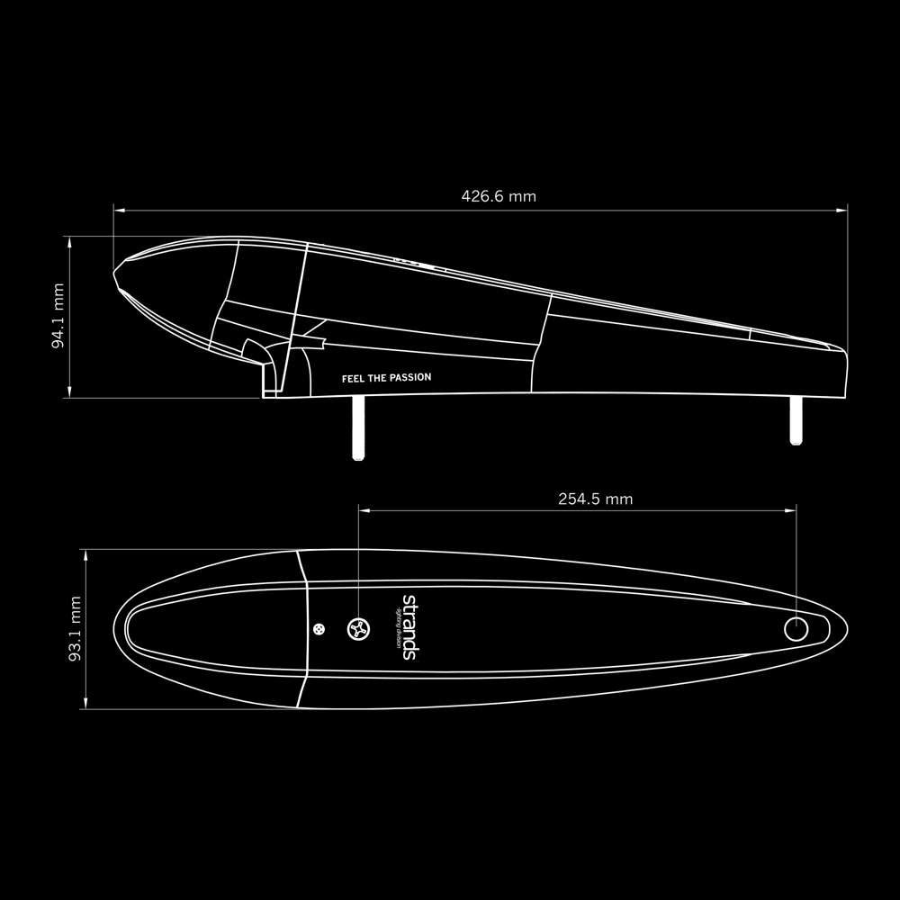 IZE LED Black Bullet Torpedo Lampa
