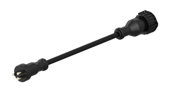 Kabel adapt bajonett till gänga