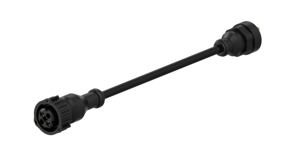 Övergångskabel 2-stift gänga