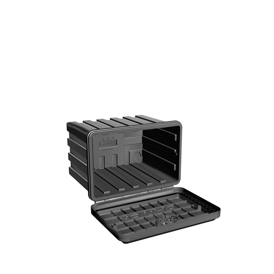 Verktygslåda EVO Plast 400x350x350 Bottenhängd
