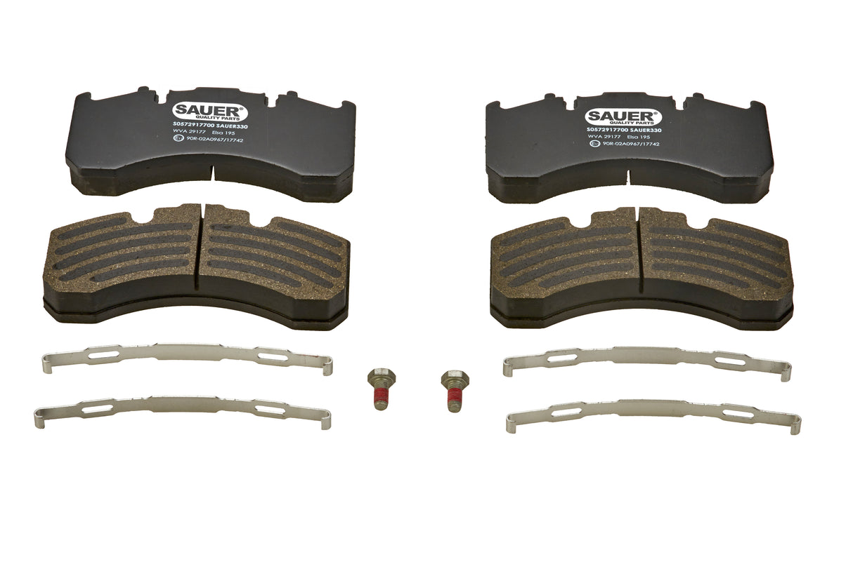 Bromsklossar, 19,5", ELSA195, Volvo / Renault / Meritor-ROR