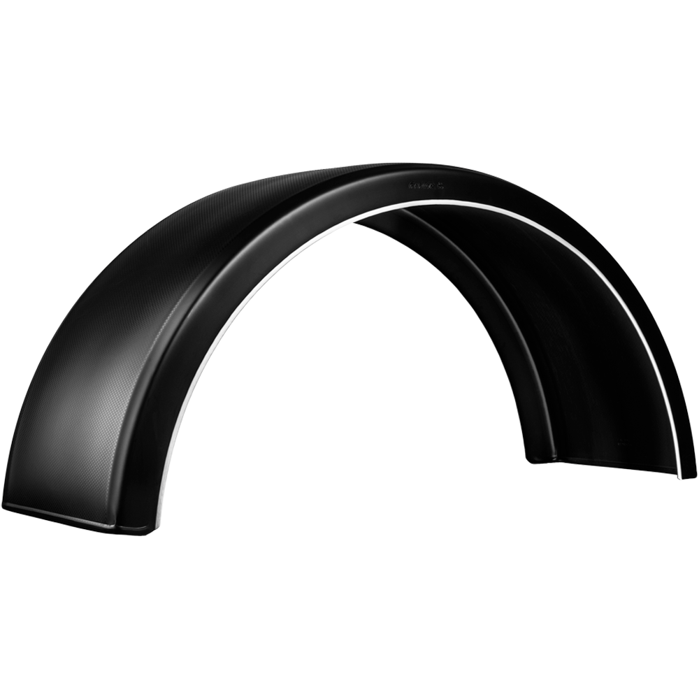 Skärm plast R=550 mm