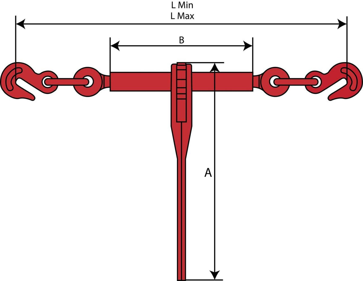 Kättingspännare 10mm