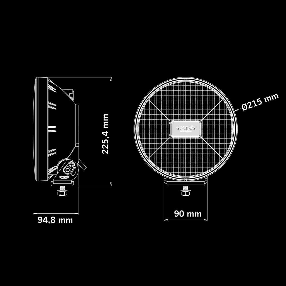 IZE LED EXTRALJUS 9"