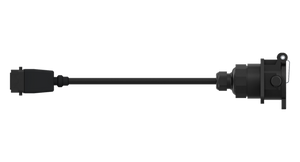 Strömförsörjningskabel l=12 m 5-p semi