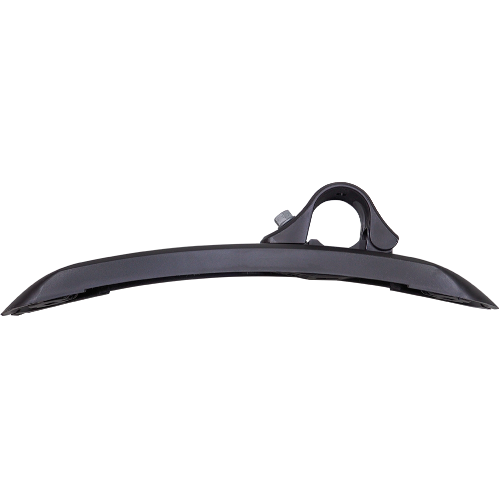 Justerbart skärmfäste 42mm svart plast Parloc