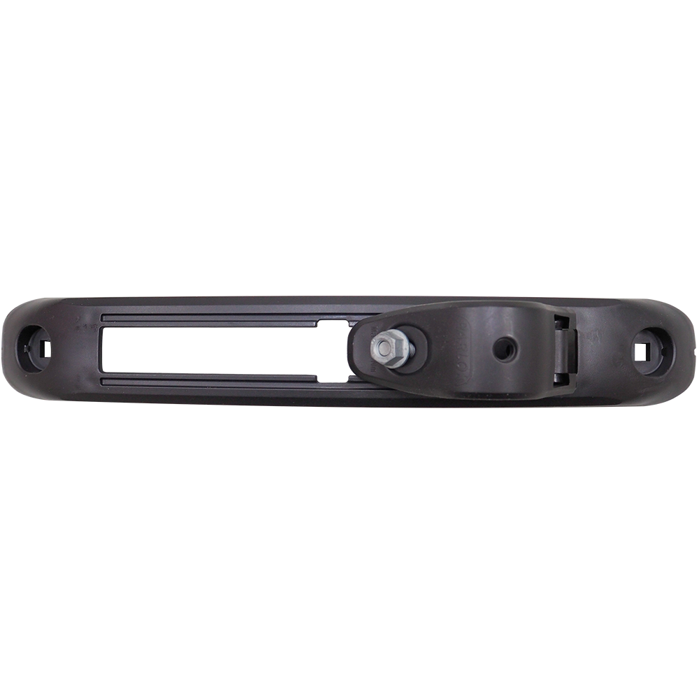 Justerbart skärmfäste 42mm svart plast Parloc