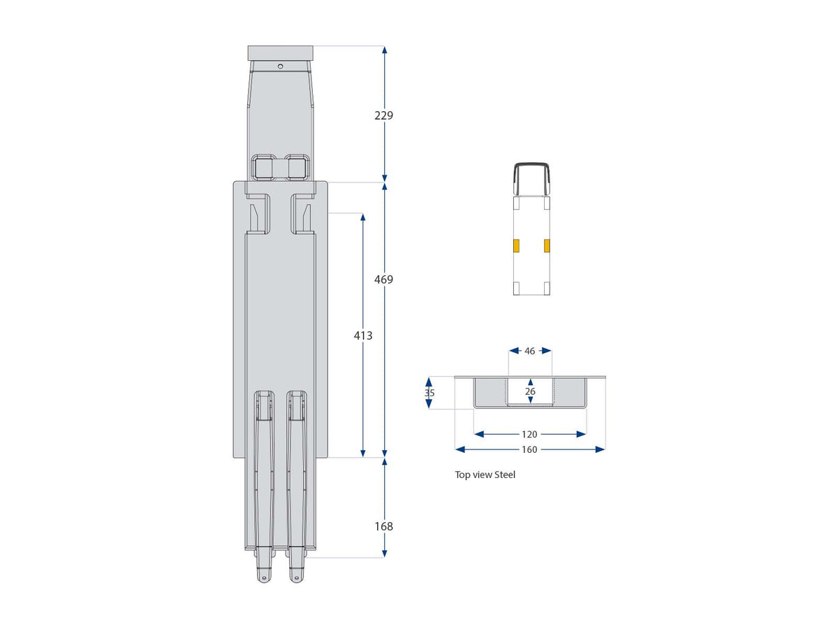 Kinnetopp K5 600 mm