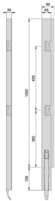 Kinnegrip vf K5 1000 mm
