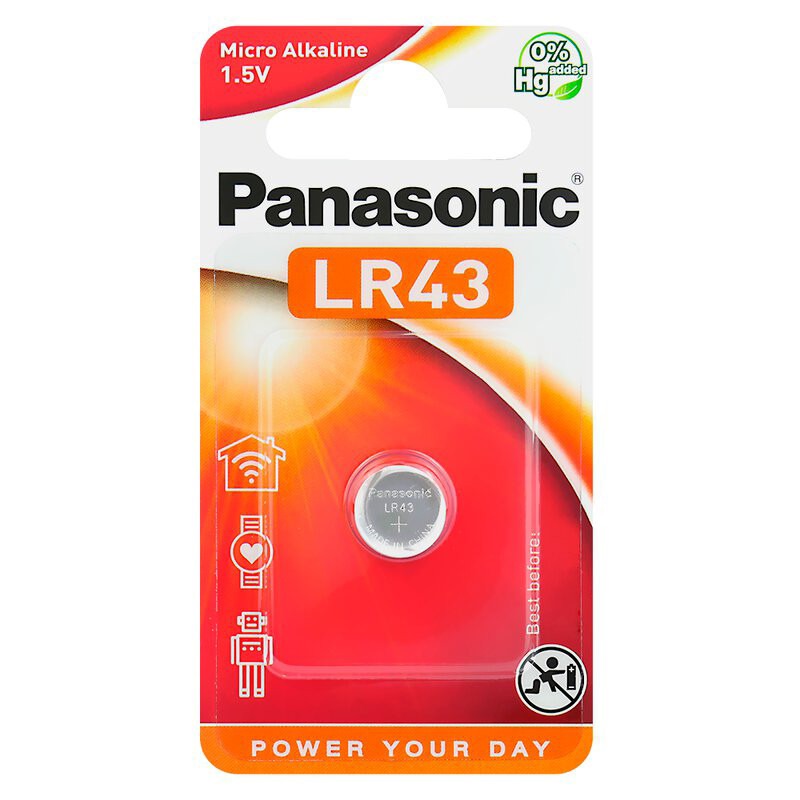 Batteri / LR43EL / 1-Pack