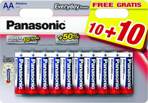 Batteri / AA / 20-Pack