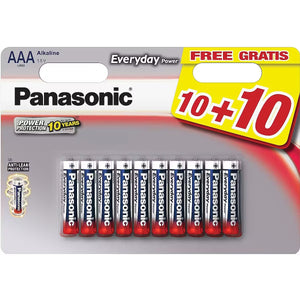 Batteri / AAA / 20-Pack