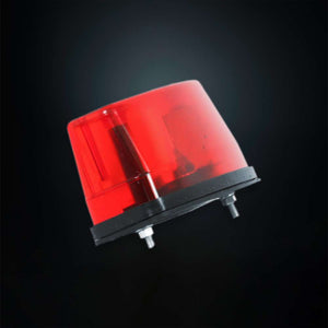 Nummerskyltsbelysning Halogen Röd BA15s (E)