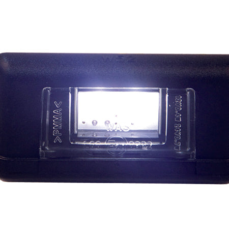 Nummerskyltsbelysning 4LED Röd (E)
