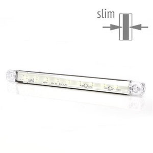Positionsljus Vit slim 9 led 9-36v