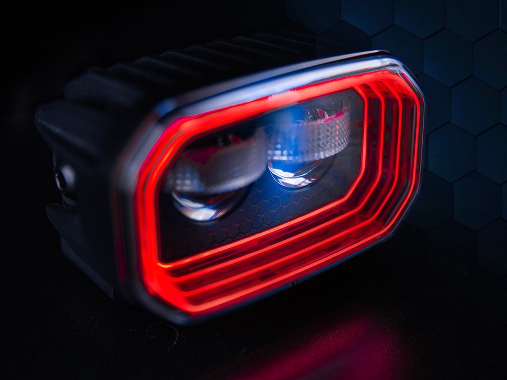 FOR9T NO-GLARE WORK LIGHT 31W Amber/ Red
