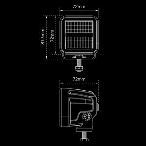 SIBERIA QUBE Arbetsljus 38W