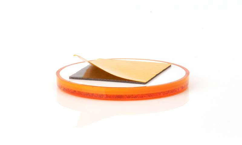 Reflex orange rund 60mm tejp, E-märkt