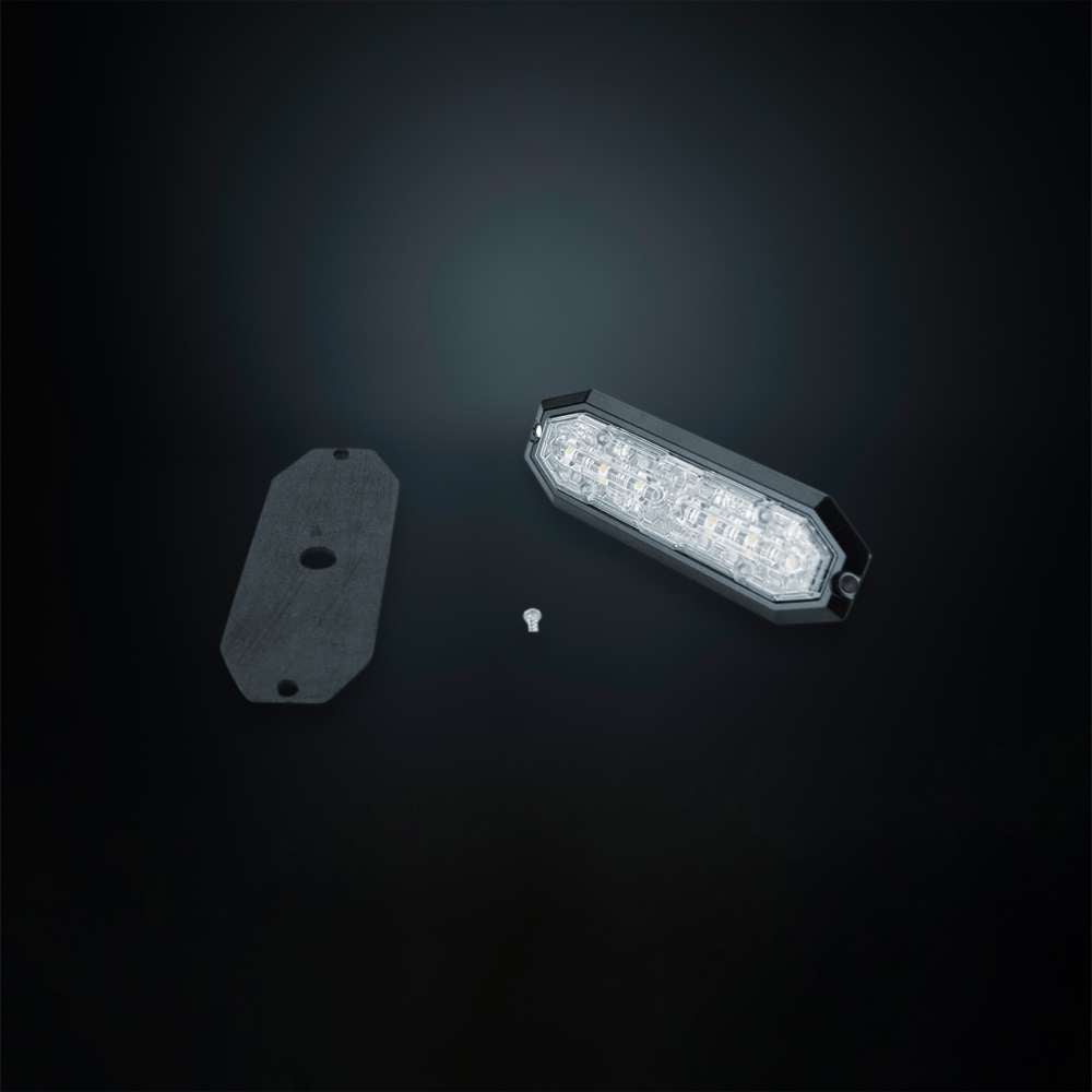 Varningsljus Orange 6 LED