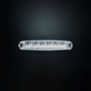Varningsljus Orange 6 LED 10-32 V