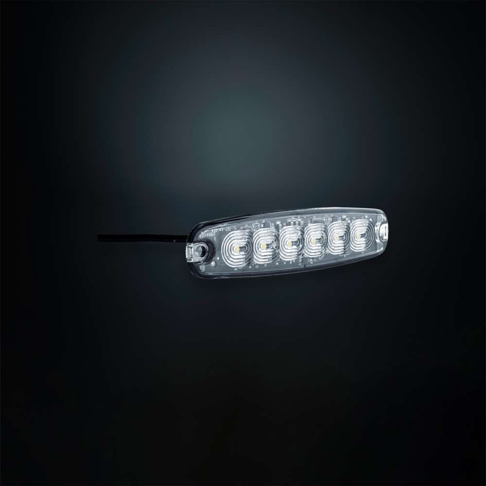 Varningsljus Orange 6 LED 10-32 V