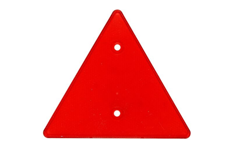 Triangelreflex röd 136x156
