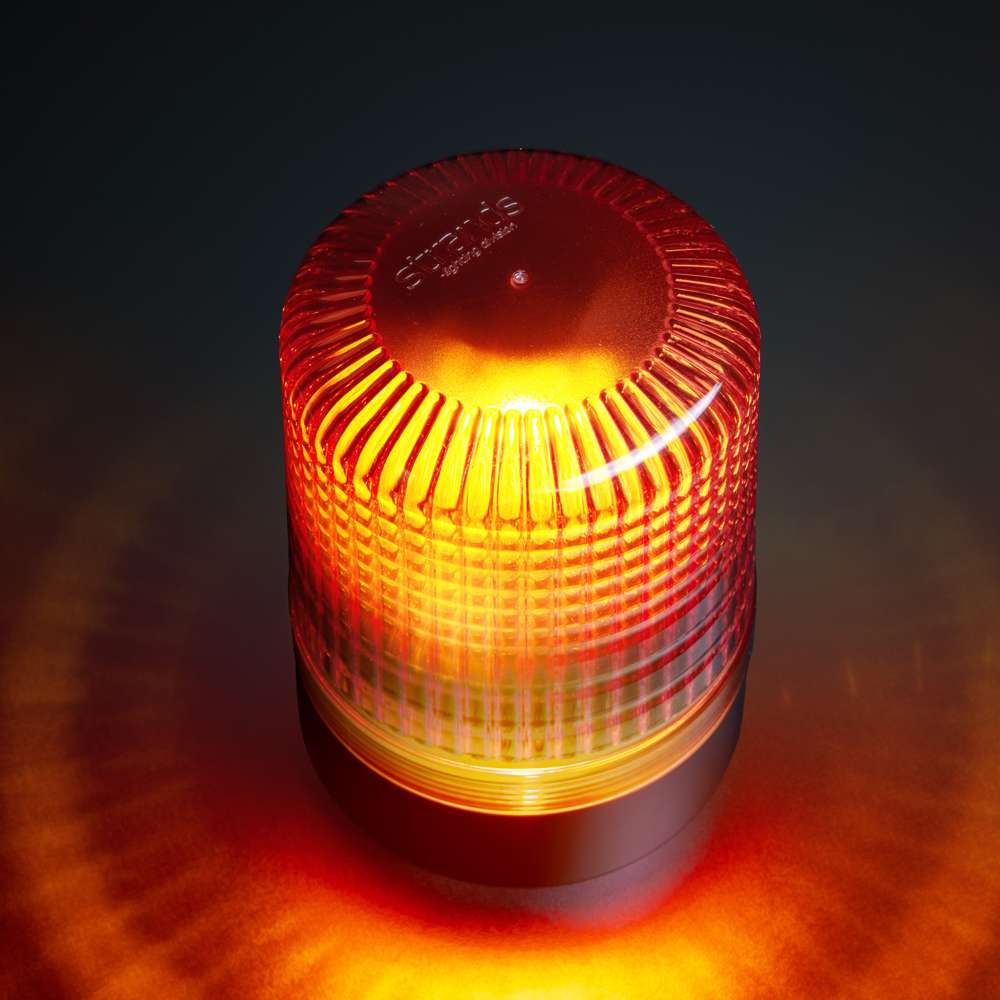 IZE LED Lighthouse Roterande Varningsljus 135 mm