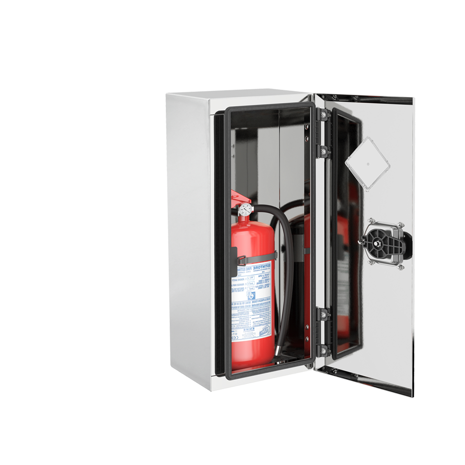 Brandsläckarbox 300x700x240